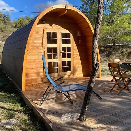 Camping Les Hauts De Rosans Exteriér fotografie