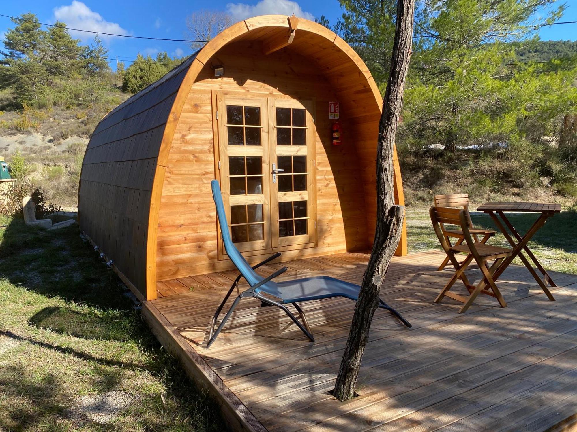 Camping Les Hauts De Rosans Exteriér fotografie